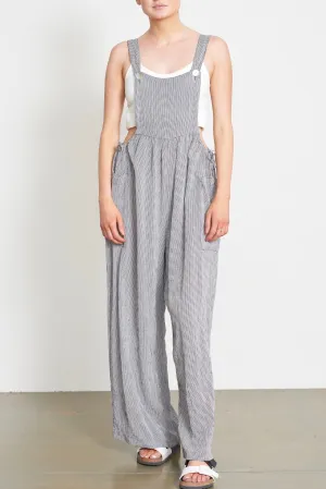 1990's Plaid overalls  - Pre Owned