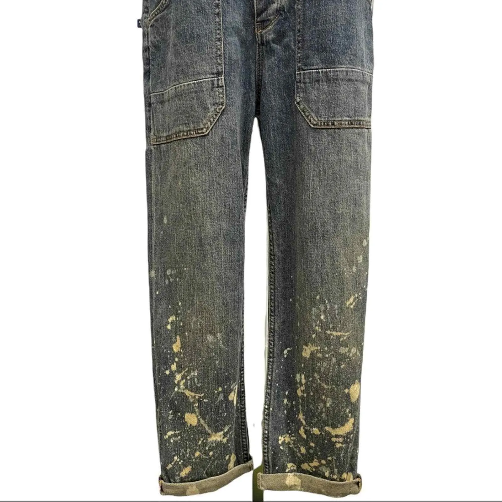 Anthropologie Pilcro The Painters Denim Overalls NEW Size 27
