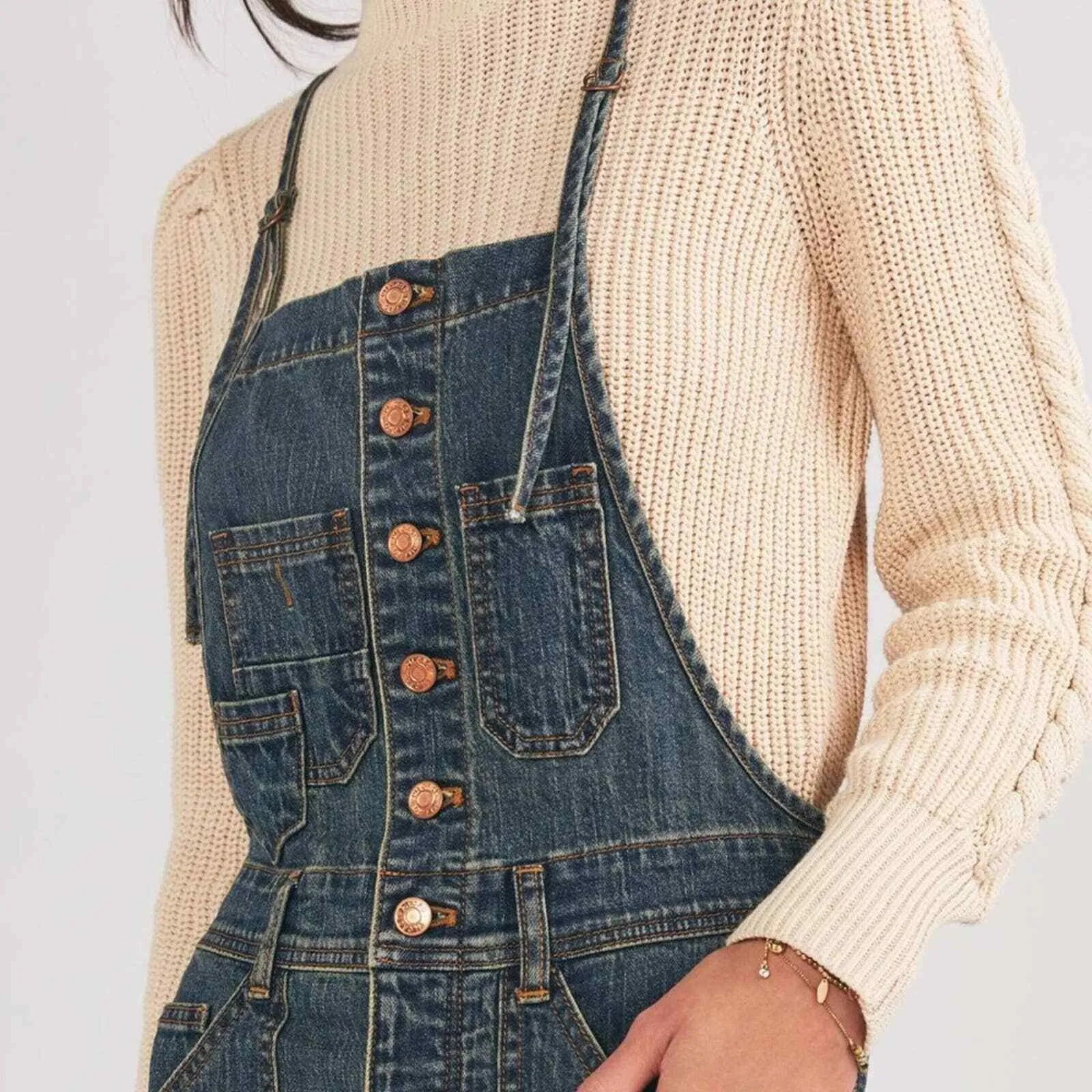 Anthropologie Pilcro The Painters Denim Overalls NEW Size 27