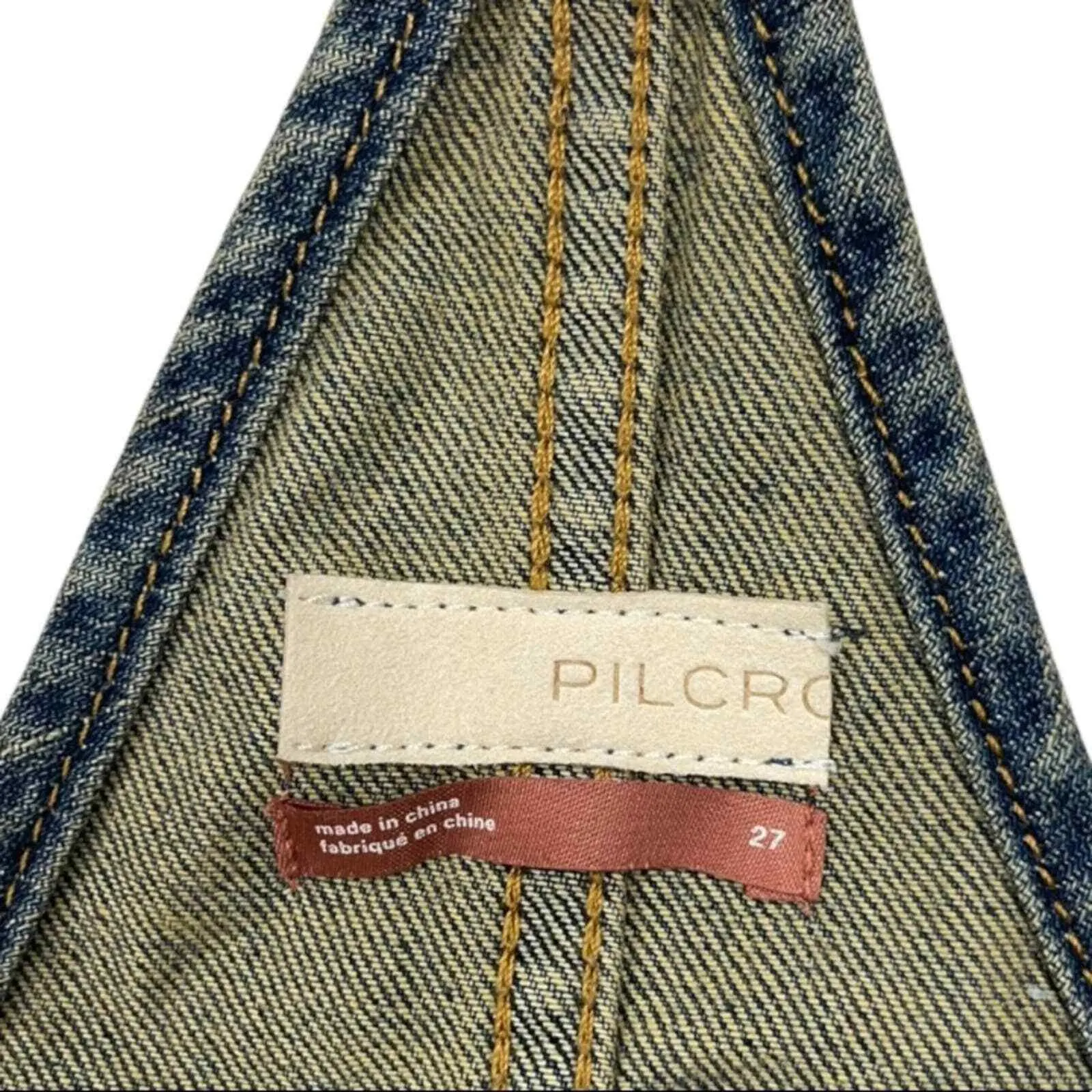 Anthropologie Pilcro The Painters Denim Overalls NEW Size 27