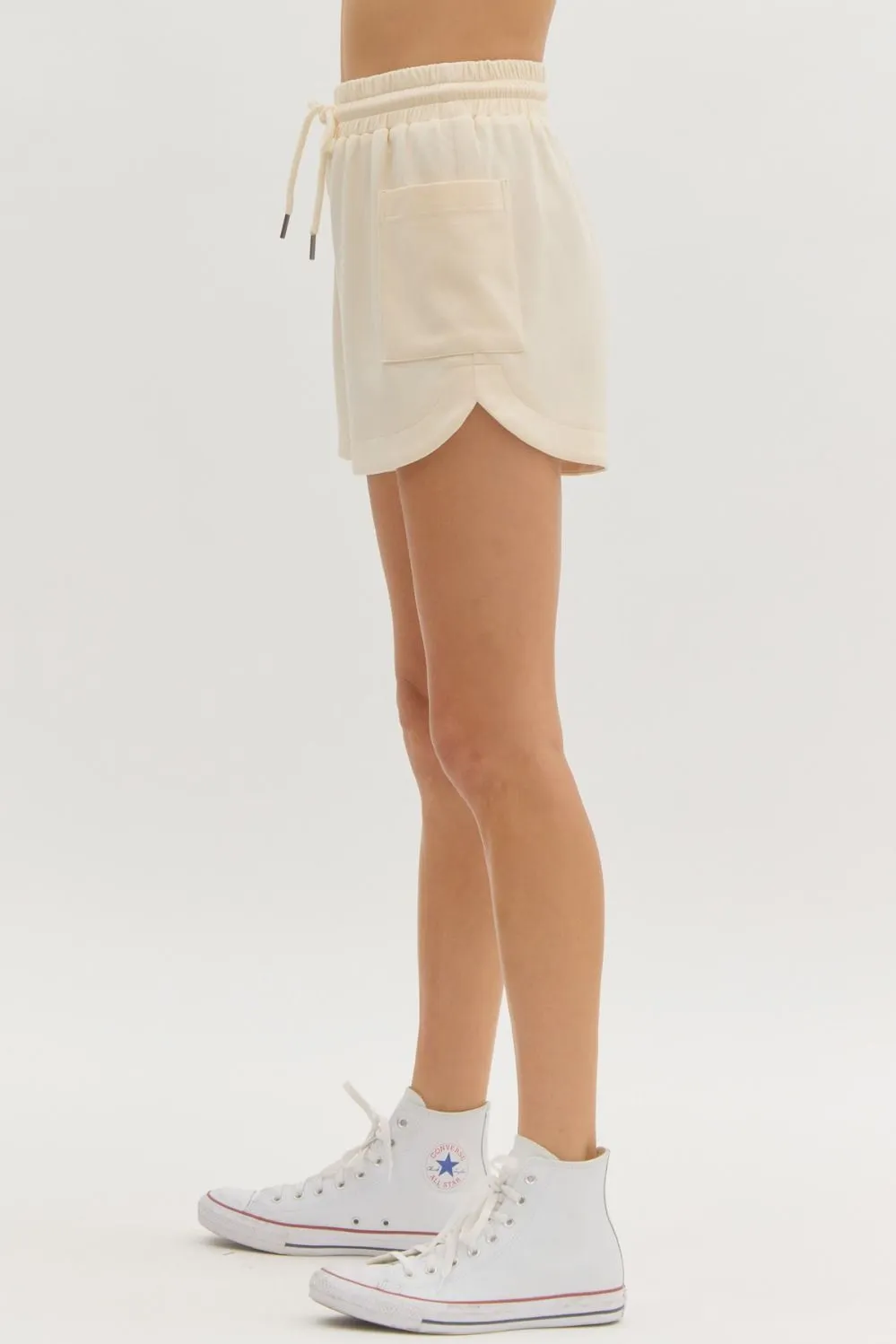 Brooklynn Blue Draw String Shorts