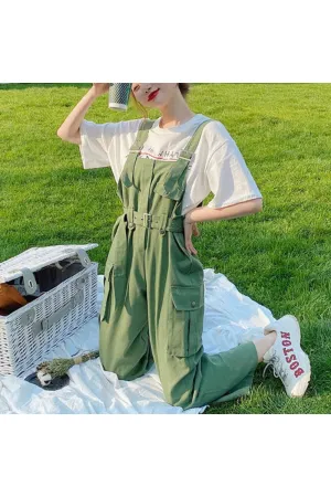 Cottagecore Aesthetic Overalls