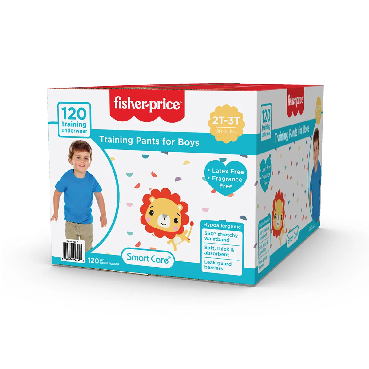 Fisher-Price Training Pants | 2T3T Boy - 120 Counts