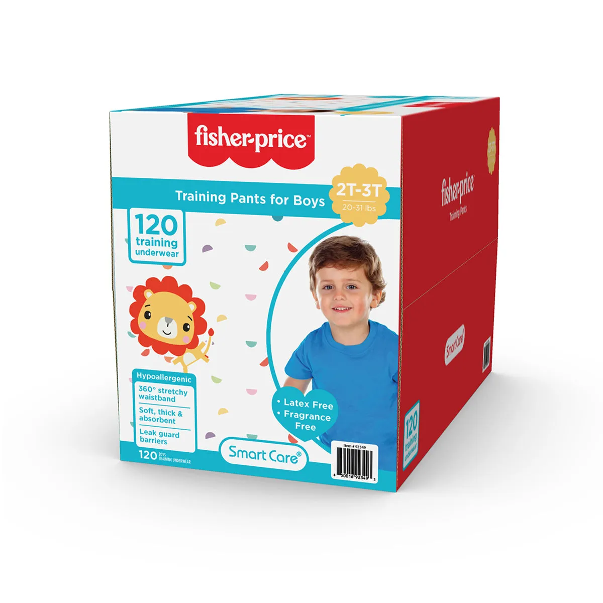 Fisher-Price Training Pants | 2T3T Boy - 120 Counts