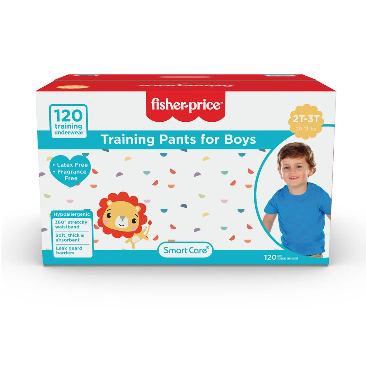 Fisher-Price Training Pants | 2T3T Boy - 120 Counts