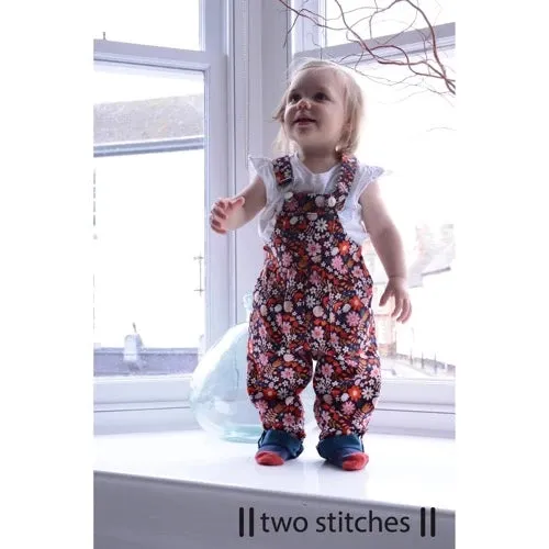 Kids Pattern: Frankie Dungarees & Dress (6mo - 2yrs)