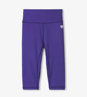 Purple Active Capris