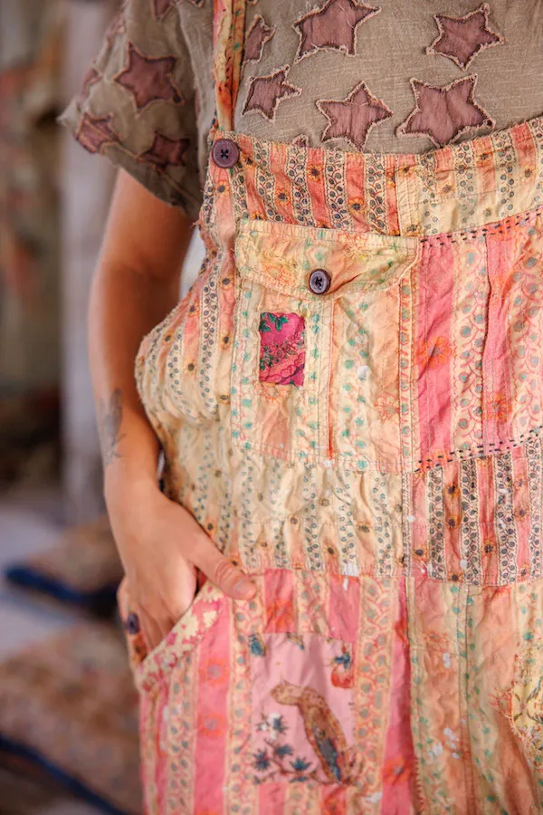 SUNFADED LOVE OVERALLS - OVERALLS 161