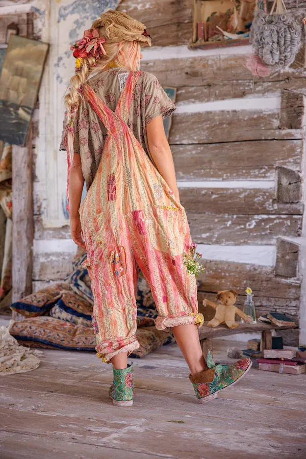 SUNFADED LOVE OVERALLS - OVERALLS 161
