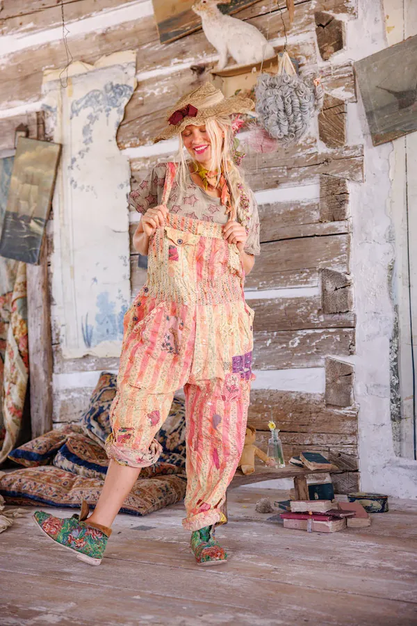SUNFADED LOVE OVERALLS - OVERALLS 161