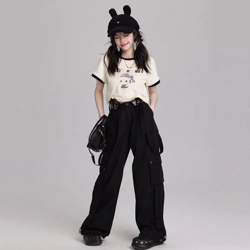 Sweet Dopamine Style Pink Overalls