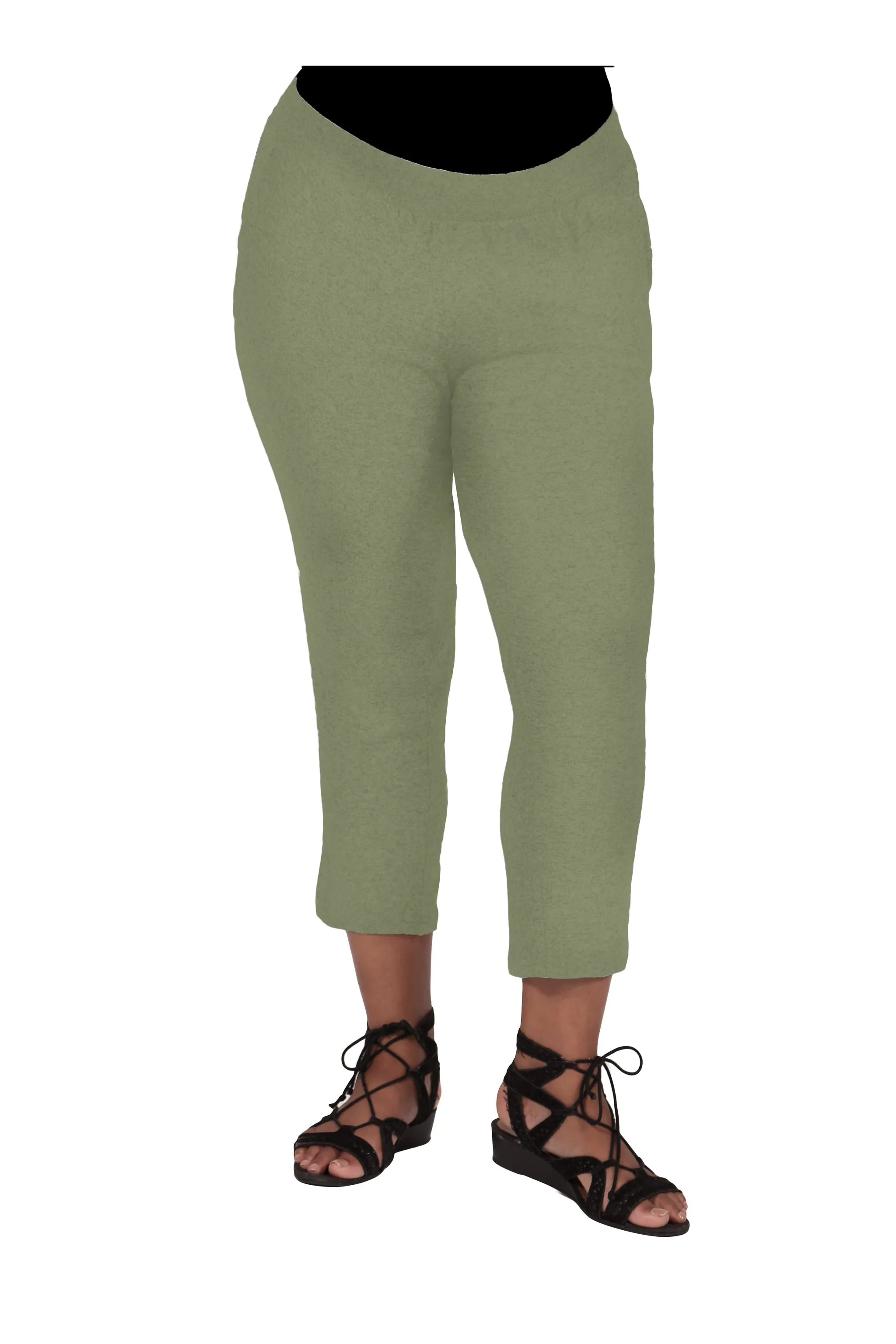 The Comfort Collection Plus Size Capri