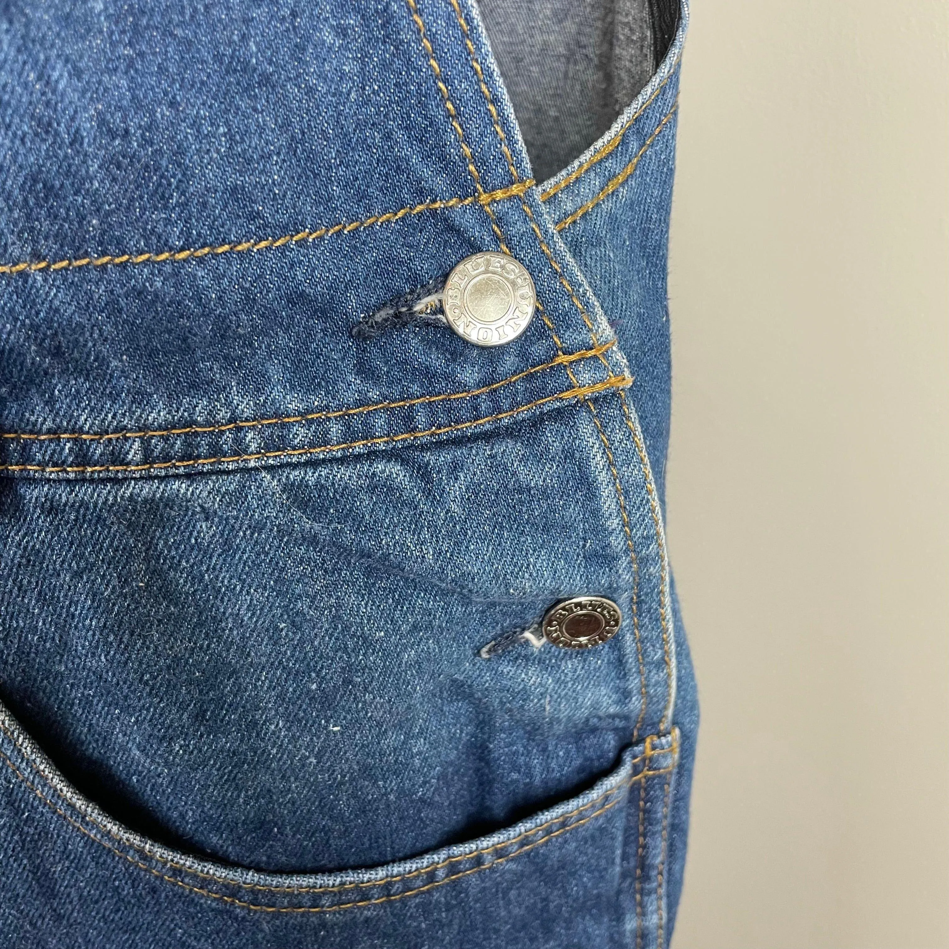 Vintage Blues Union Australian Made Bib & Brace Overalls -Size 10/12