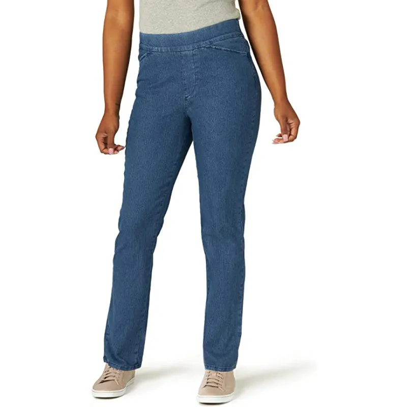 Women's Easy Fit Elastic Waist Pull-On Pant