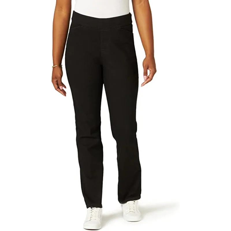 Women's Easy Fit Elastic Waist Pull-On Pant