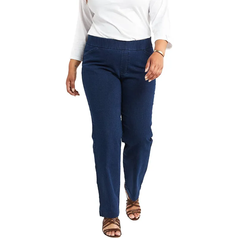 Women's Easy Fit Elastic Waist Pull-On Pant