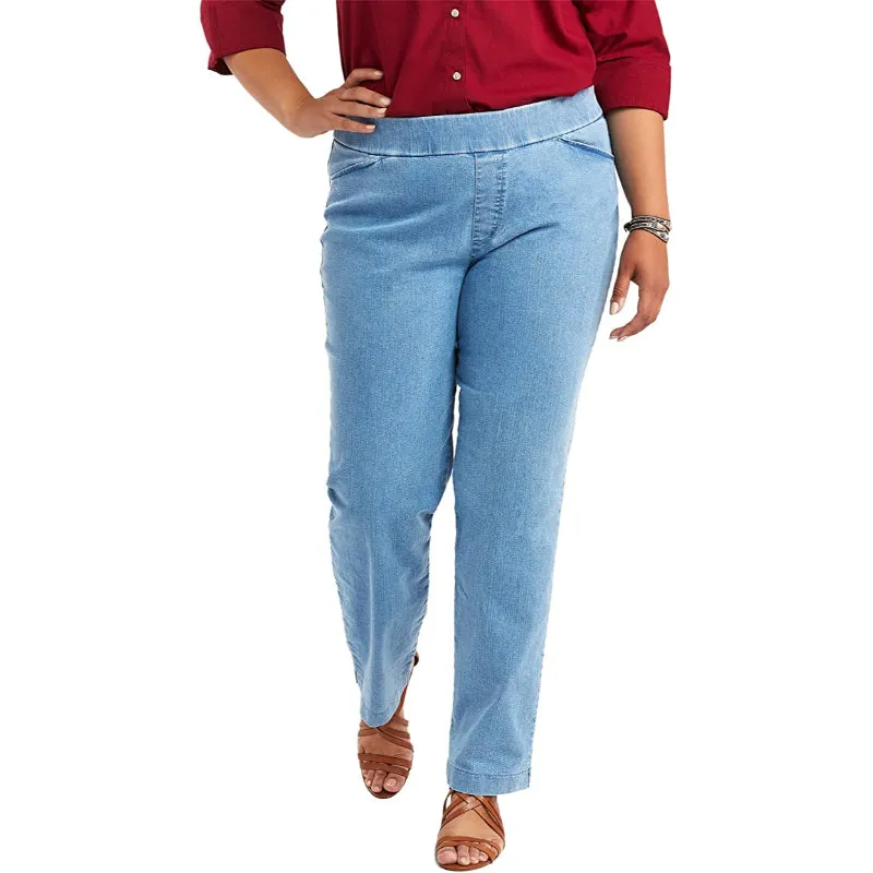 Women's Easy Fit Elastic Waist Pull-On Pant