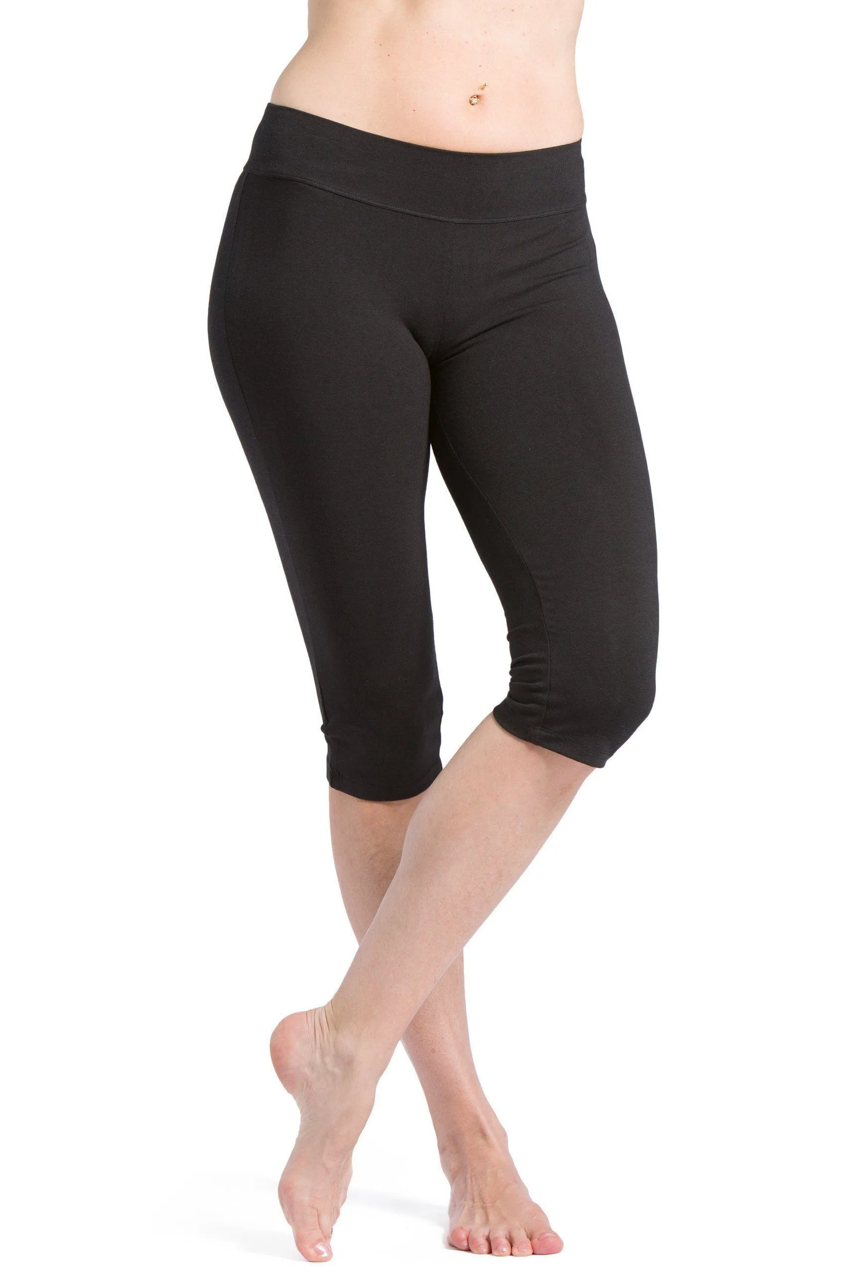 Women's EcoFabric™ 16" Yoga Workout Capri - OUTLET - FINAL SALE