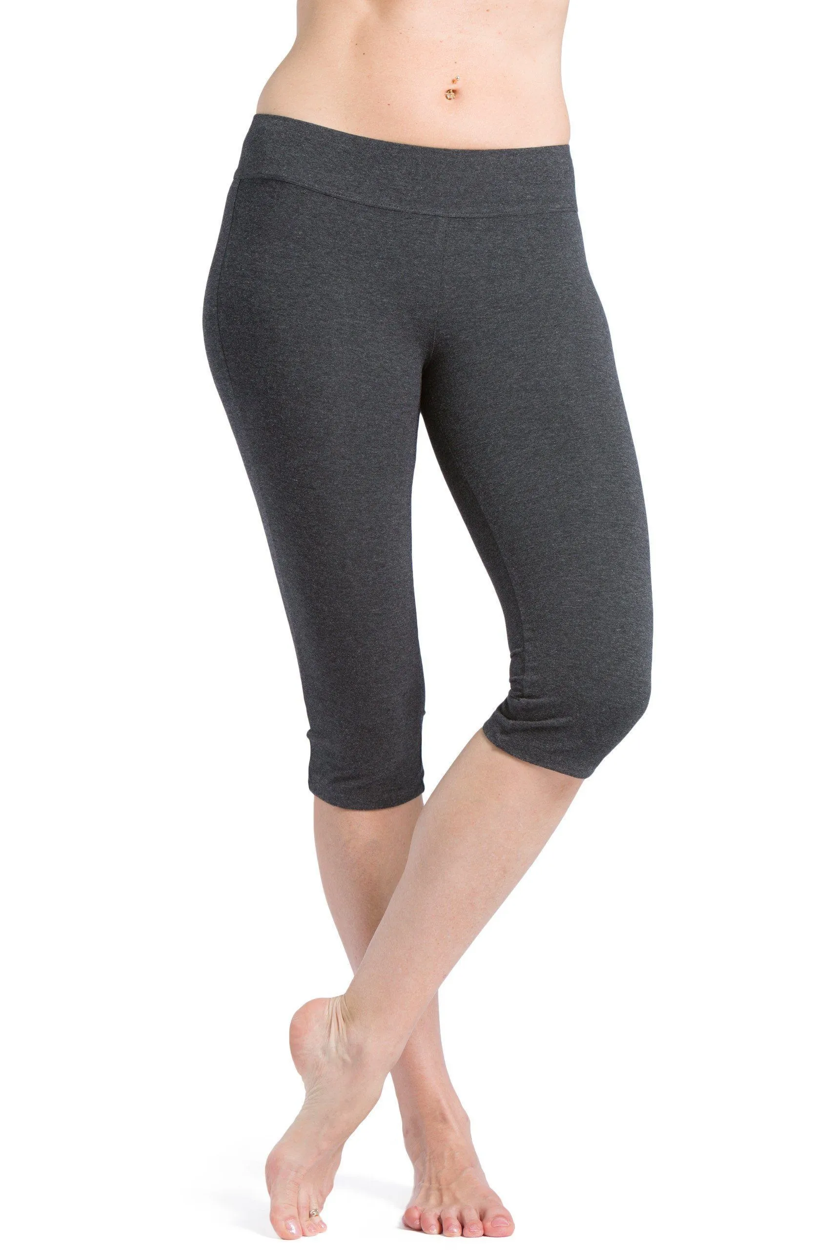 Women's EcoFabric™ 16" Yoga Workout Capri - OUTLET - FINAL SALE