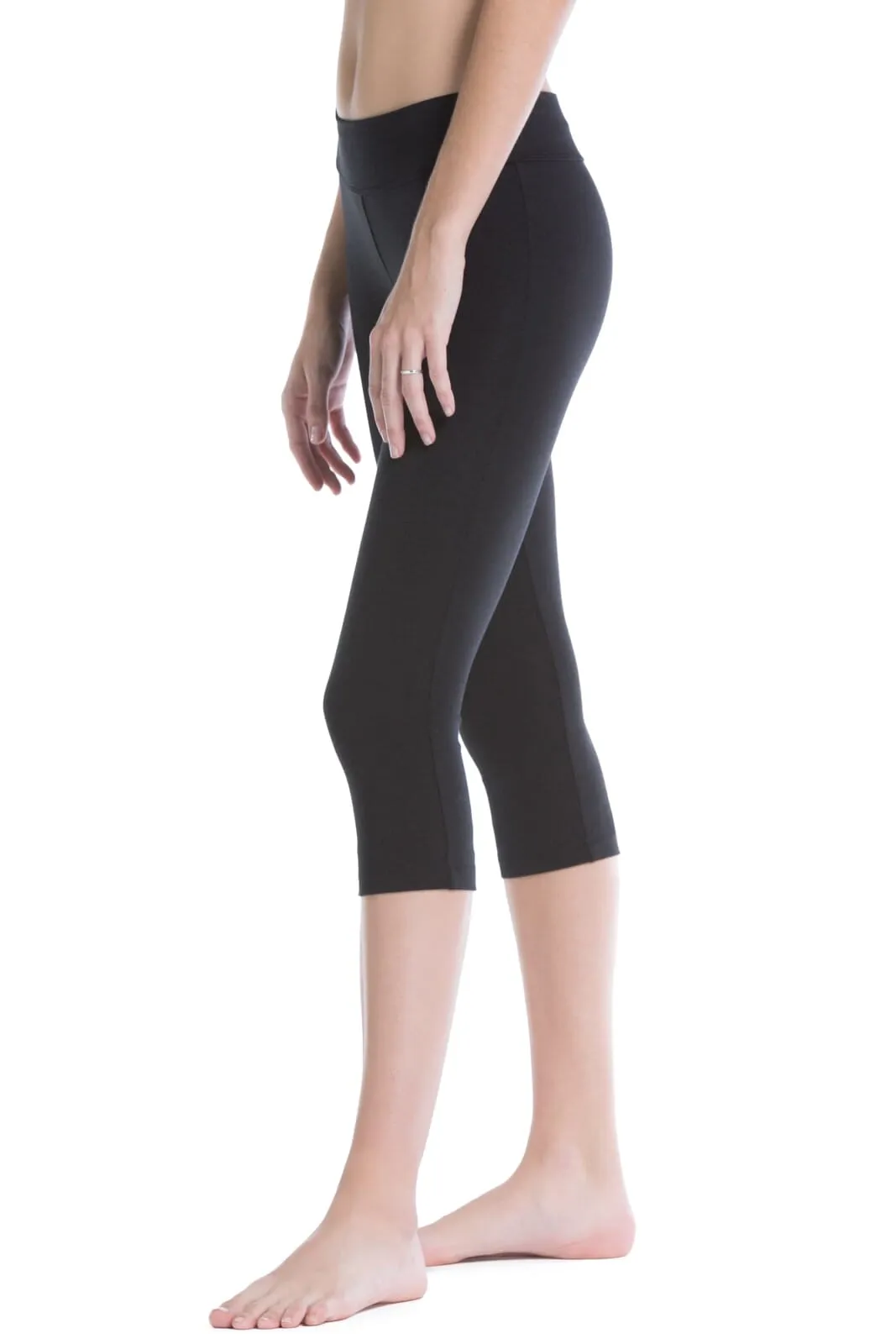 Women's EcoFabric™ 18" Yoga Capri Workout Legging - OUTLET - FINAL SALE
