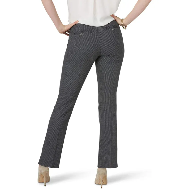 Women's Flex Motion Solid Regular Fit Straight Leg Pant