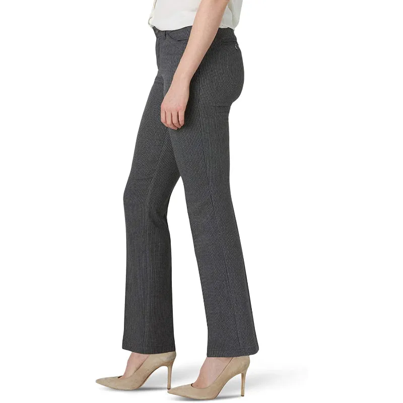 Women's Flex Motion Solid Regular Fit Straight Leg Pant