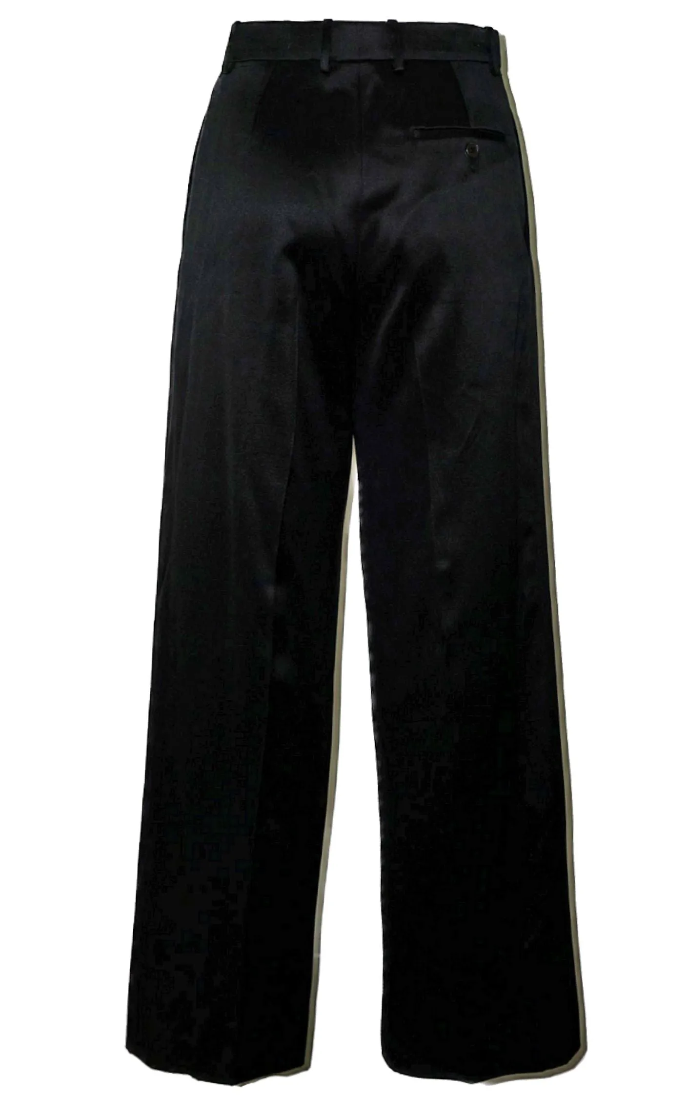 YVES SAINT LAURENT Vintage Silk Wide Leg Pants